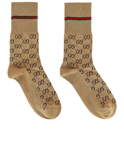 mens brown gucci socks|black gucci socks men.